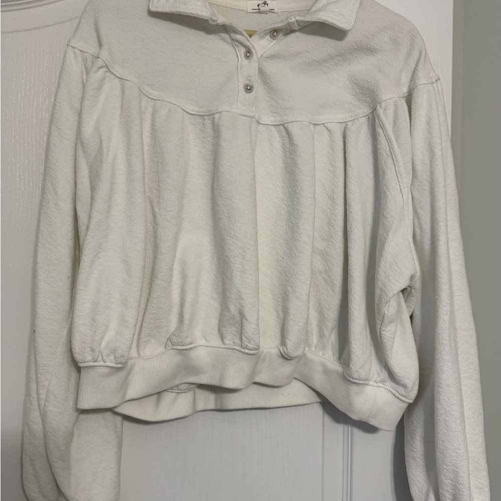 Aerie White Pullover Top